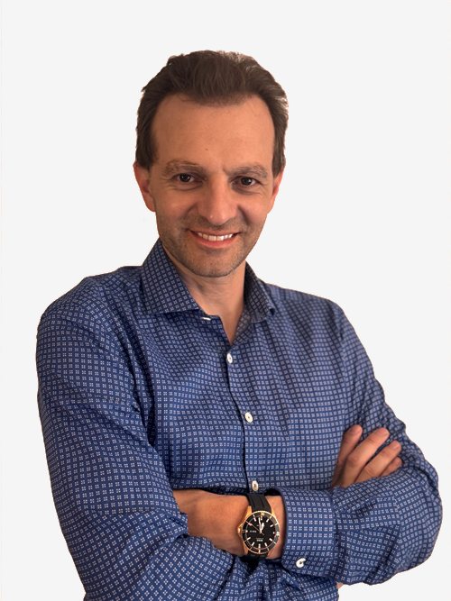 Portrait de Gil Comninellis, fondateur de Hello PLC
